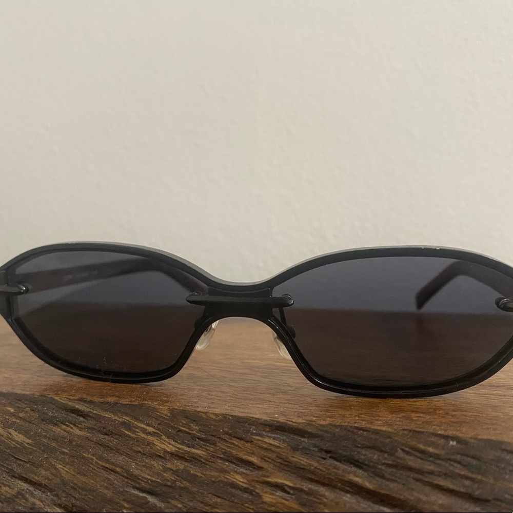 ORIGINAL VINTAGE BLACK JEAN PAUL GAULTIER 56-0040 SUNGLASSES